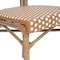 Flash Furniture Lourdes Thonet French Bistro Stacking Chair, Natural/White PE Rattan and Bamboo Print Alum Frm, 4PK 4-SDA-AD642002S-NATWH-LTNAT-GG - alternate 5